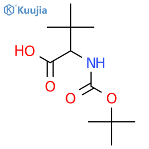N-Boc-L-tert-Leucine structure