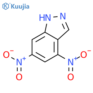 4,6-Dinitroindazole structure