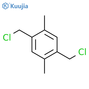 1,4-bis(chloromethyl)-2,5-dimethylbenzene structure