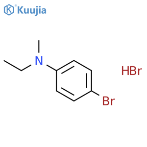 Benzenamine, 4-bromo-N-ethyl-N-methyl-, hydrobromide structure