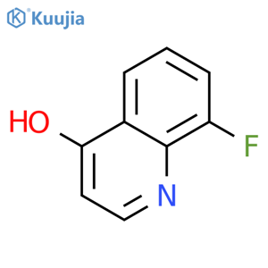 8-fluoroquinolin-4-ol structure