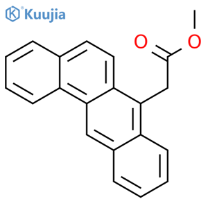 Benzaanthracene-7-acetic Acid Methyl Ester structure