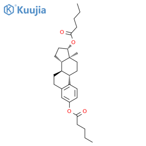 Estradiol 3,17-Divalerate structure