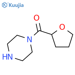 1-(oxolane-2-carbonyl)piperazine structure