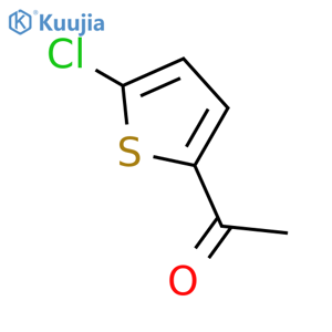 2-Acetyl-5-chlorothiophene structure