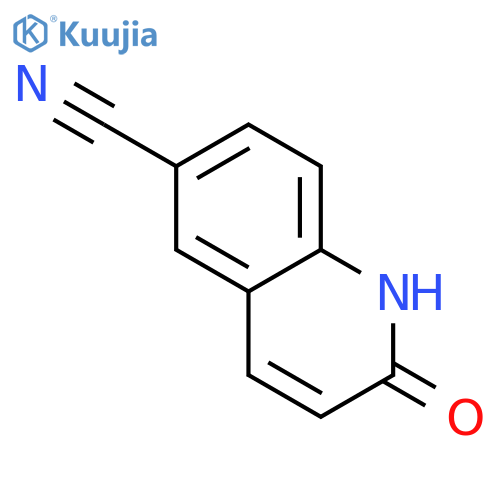 2-Oxo-1,2-dihydroquinoline-6-carbonitrile structure