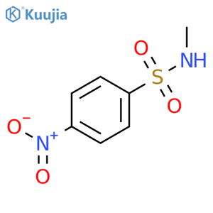 N-methyl-4-nitrobenzene-1-sulfonamide structure