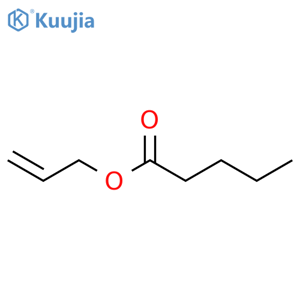 Pentanoic acid,2-propen-1-yl ester structure