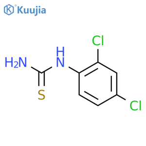 (2,4-dichlorophenyl)thiourea structure