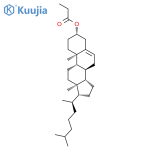 [(8S,9R,10R,13R,14S)-10,13-Dimethyl-17-(6-methylheptan-2-yl)-2,3,4,7,8,9,11,12,14,15,16,17-dodecahydro-1H-cyclopenta[a]phenanthren-3-yl] propanoate structure