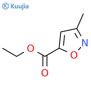 ethyl 3-methyl-1,2-oxazole-5-carboxylate structure