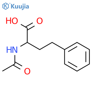 Acetyl-d-homophenylalanine structure
