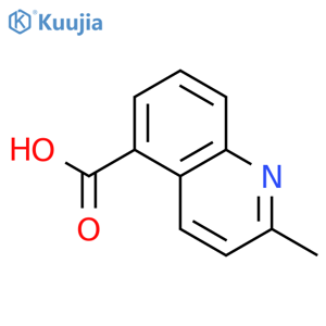 2-methylquinoline-5-carboxylic acid structure