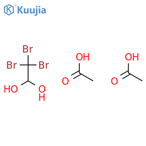 1,1-ETHANEDIOL, 2,2,2-TRIBROMO-, DIACETATE structure