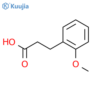 3-(2-Methoxyphenyl)propionic acid structure