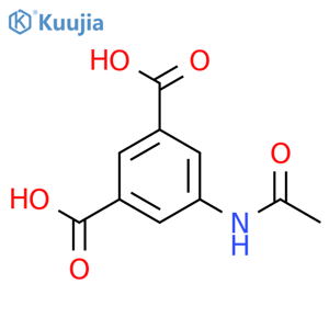 5-Acetylamino isophthalicacid structure