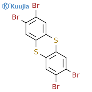 Thianthrene, 2,3,7,8-tetrabromo- structure