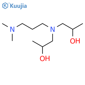 2-Propanol, 1,1'-[[3-(dimethylamino)propyl]imino]bis- structure