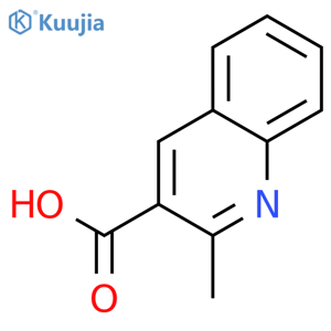 2-Methylquinoline-3-carboxylic acid structure