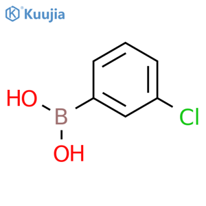 (3-chlorophenyl)boronic acid structure