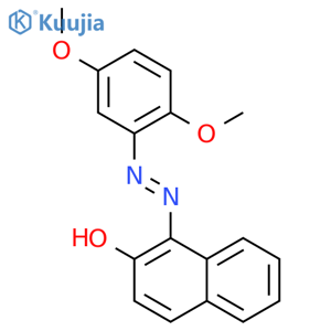 1-(2,5-Dimethoxyphenyl)azo-2-naphthol structure