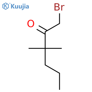 2-Hexanone, 1-bromo-3,3-dimethyl- structure