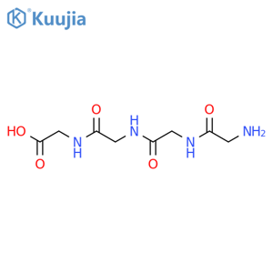 H-Gly-Gly-Gly-Gly-OH structure