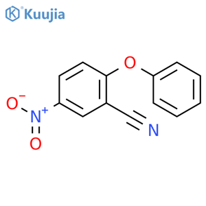 5-Nitro-2-phenoxybenzonitrile structure