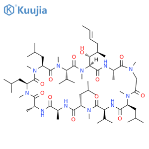 Cyclosporin B (>80%) structure