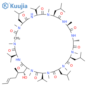 Cyclosporin D structure