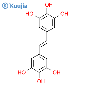 5-[(E)-2-(3,4,5-Trihydroxyphenyl)ethenyl]benzene-1,2,3-triol structure