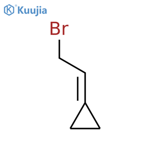 Cyclopropane, (bromomethyl)methylene-, (-)- structure