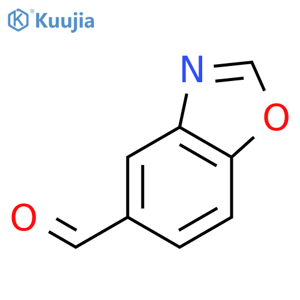 1,3-benzoxazole-5-carbaldehyde structure