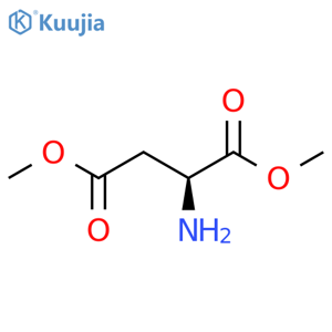 L-Aspartic acid,1,4-dimethyl ester structure