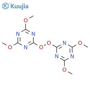 1,3,5-Triazine, 2,2'-dioxybis[4,6-dimethoxy- structure