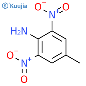 2,6-Dinitro-4-methylaniline structure