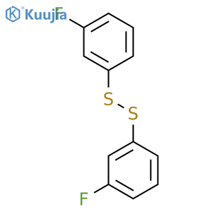 Bis(3-fluorophenyl)disulfide structure