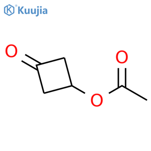 3-Oxocyclobutyl acetate structure