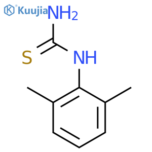 2,6-Dimethylphenylthiourea structure