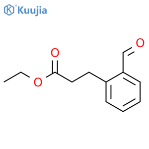 ethyl 3-(2-formylphenyl)propanoate structure