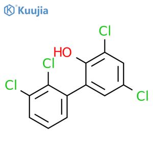 [1,1'-Biphenyl]-2-ol, 2',3,3',5-tetrachloro- structure