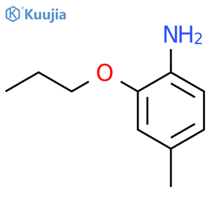 4-methyl-2-propoxyaniline structure