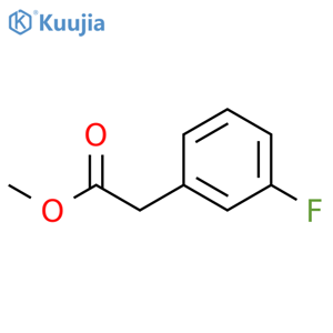 Methyl 2-(3-fluorophenyl)acetate structure