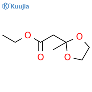 Ethyl 2-(2-Methyl-1,3-dioxolan-2-yl)acetate structure