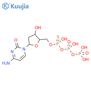 2'-Deoxycytidine-5'-O-(1-thiotriphosphate) sodium salt - structure