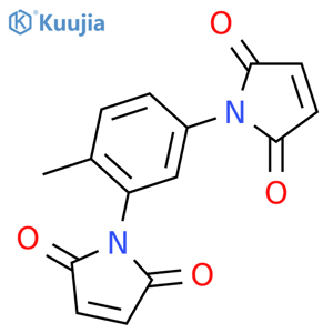 1H-Pyrrole-2,5-dione,1,1'-(4-methyl-1,3-phenylene)bis- structure