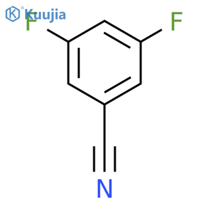 3,5-Difluorobenzonitrile structure