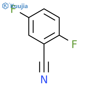 2,5-Difluorobenzonitrile structure