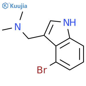 4-Bromogramine structure