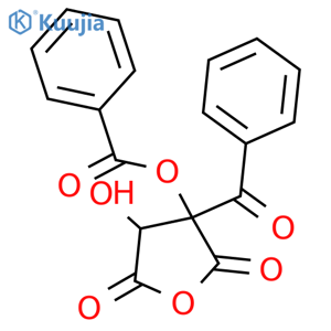 (3R,4R)-2,5-dioxotetrahydrofuran-3,4-diyl Dibenzoate structure